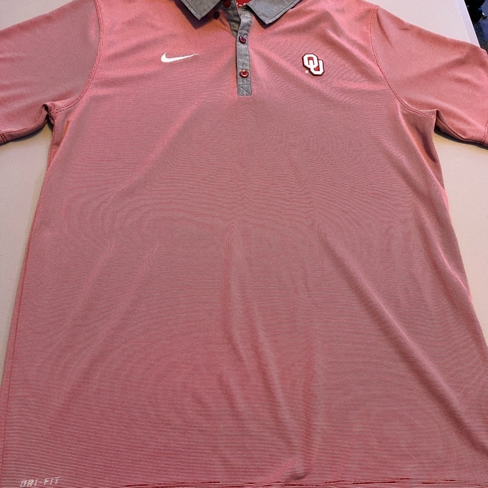 COPY - Nike Dri Fit Oklahoma polo Shirt L